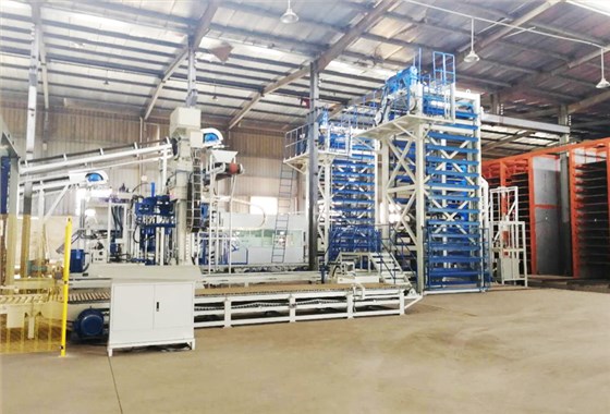 免燒磚制磚機生產(chǎn)線