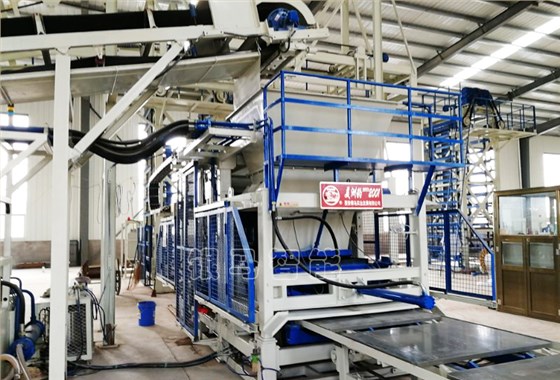 全自動(dòng)免燒磚制磚機(jī)