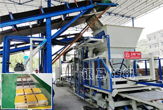 磚石機(jī)成套設(shè)備：透水磚機(jī)2020年陜西投資投資5014億為民謀福利！