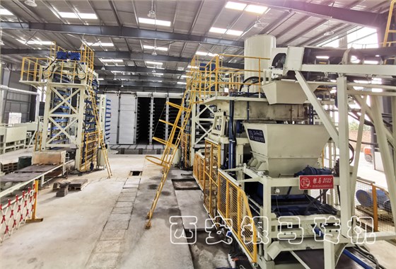 透水磚機：皮帶傳輸機張緊器的張力對生產(chǎn)帶來的三個影響！