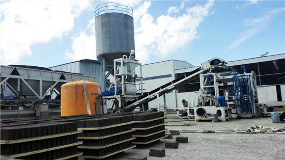 免燒磚設備生產線