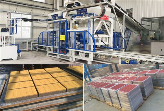 水泥免燒磚成型機