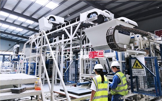 大型全自動磚機(jī)：綠色礦山及黃河流域生態(tài)修復(fù)的國之重器