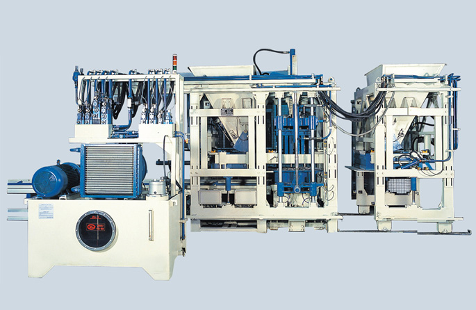 銀馬智能:國內(nèi)研發(fā)的免燒砌塊磚機