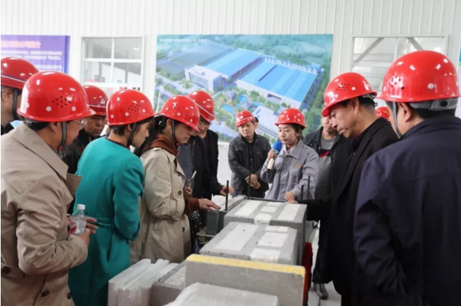 銀馬為客戶提供的設(shè)備獲得陜西省墻改辦專家組的一致好評