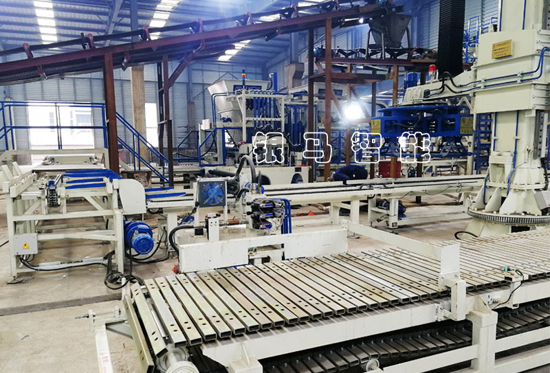 空心磚制磚機生產線