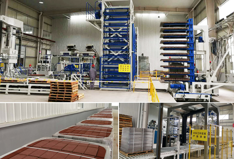 透水磚機生產(chǎn)線